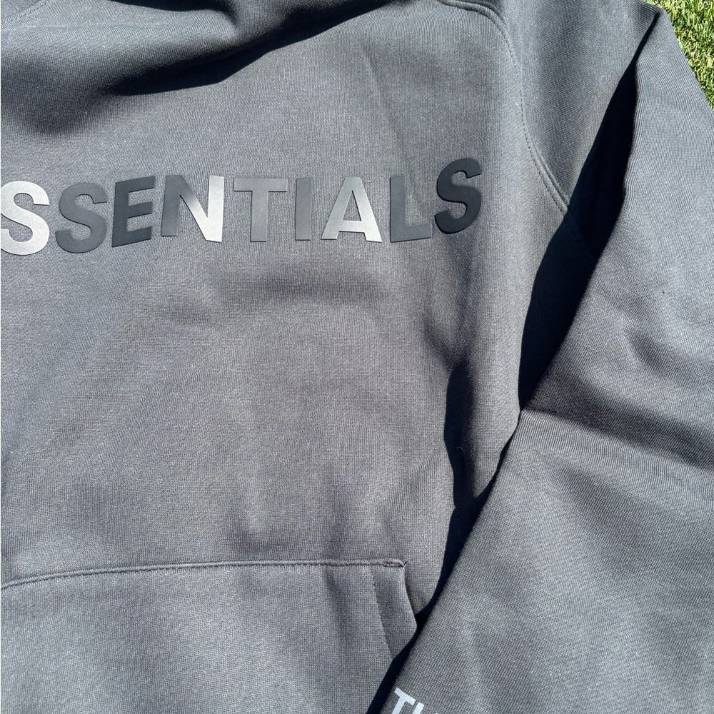 Fear of God Essentials Appliqué Hoodie - Picture 9 of 12